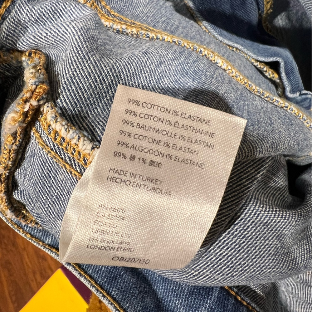 EUC Free People We the Free Seasons in the Sun Sunrise Flare Jeans - Picture 11 of 11